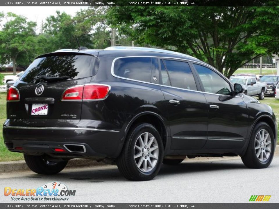 2017 Buick Enclave Leather AWD Iridium Metallic / Ebony/Ebony Photo #3