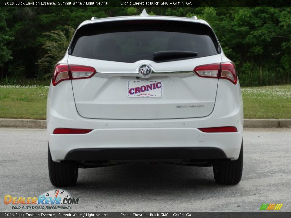 2019 Buick Envision Essence Summit White / Light Neutral Photo #7