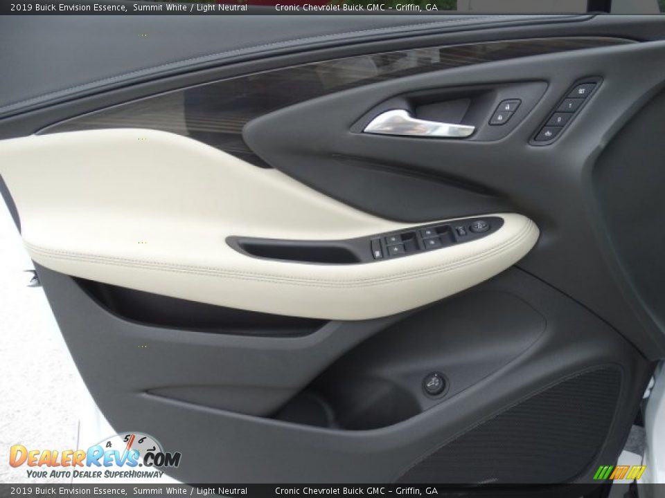 2019 Buick Envision Essence Summit White / Light Neutral Photo #11