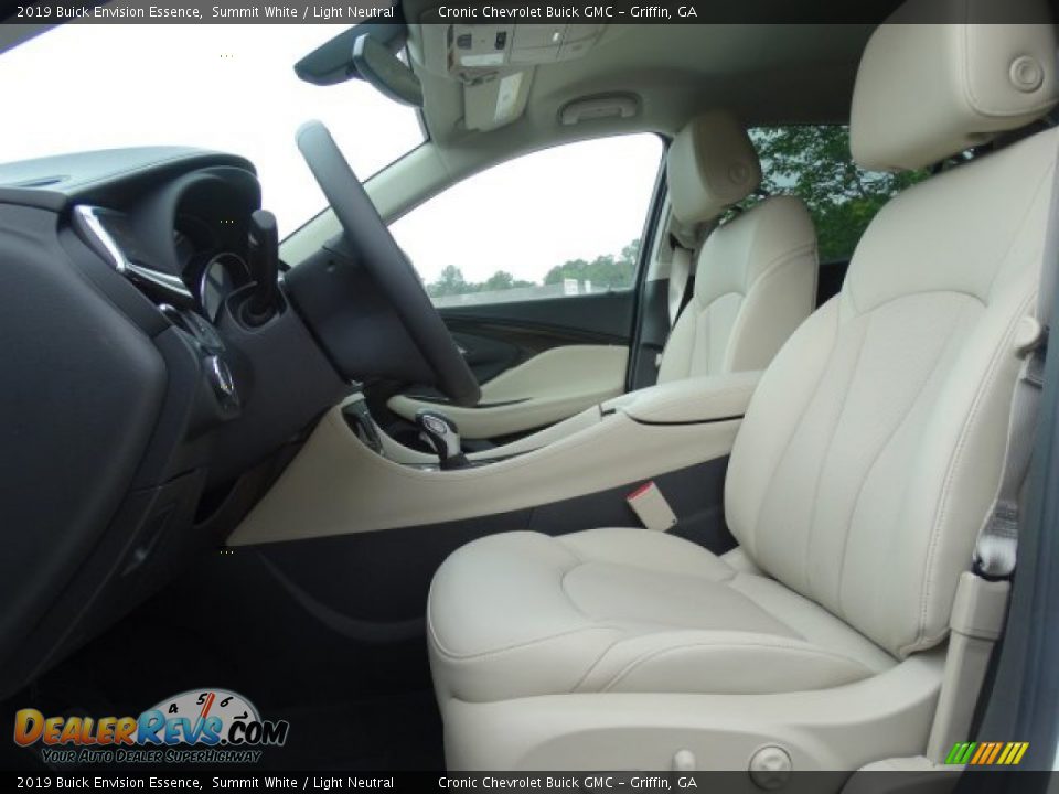 2019 Buick Envision Essence Summit White / Light Neutral Photo #13