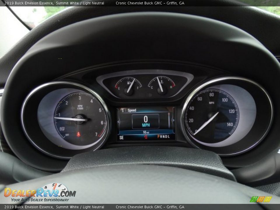 2019 Buick Envision Essence Summit White / Light Neutral Photo #15