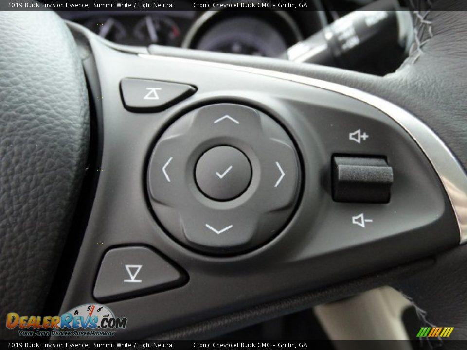 2019 Buick Envision Essence Summit White / Light Neutral Photo #16