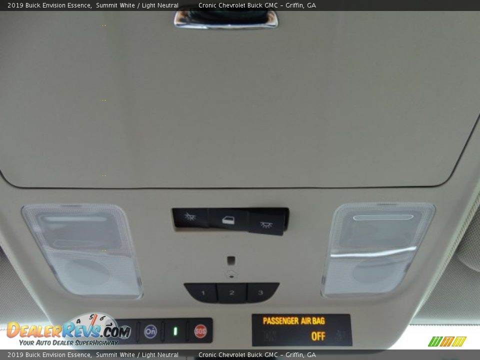 2019 Buick Envision Essence Summit White / Light Neutral Photo #19