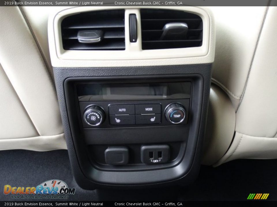 2019 Buick Envision Essence Summit White / Light Neutral Photo #22