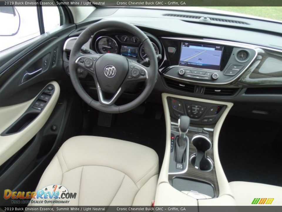 2019 Buick Envision Essence Summit White / Light Neutral Photo #23
