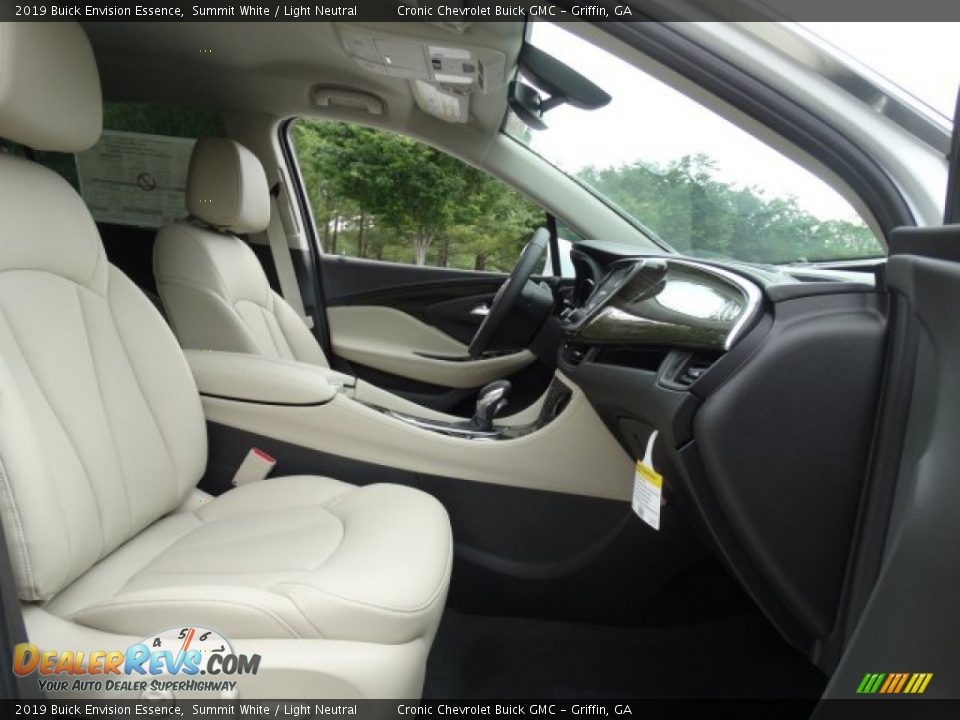 2019 Buick Envision Essence Summit White / Light Neutral Photo #25