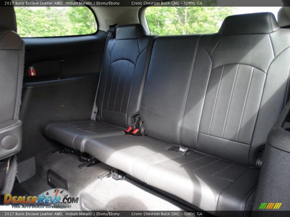 2017 Buick Enclave Leather AWD Iridium Metallic / Ebony/Ebony Photo #23