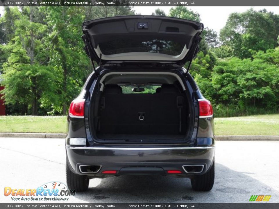 2017 Buick Enclave Leather AWD Iridium Metallic / Ebony/Ebony Photo #26