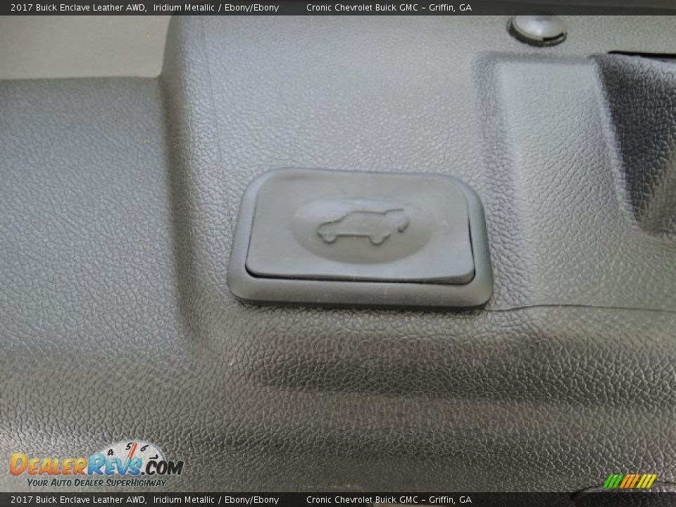 2017 Buick Enclave Leather AWD Iridium Metallic / Ebony/Ebony Photo #28