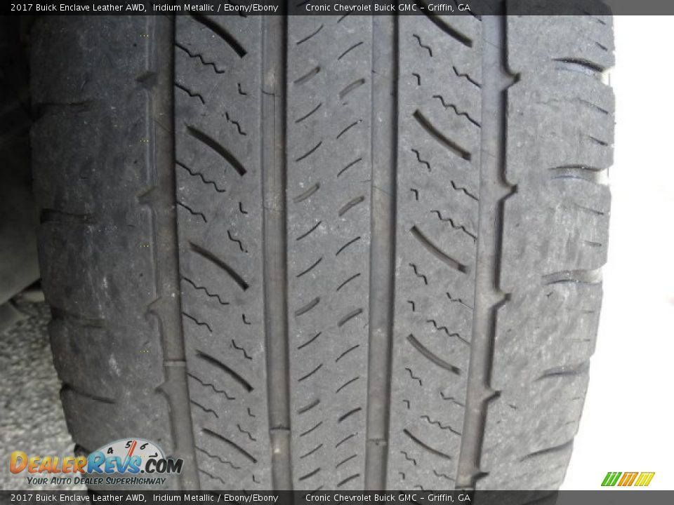 2017 Buick Enclave Leather AWD Iridium Metallic / Ebony/Ebony Photo #32