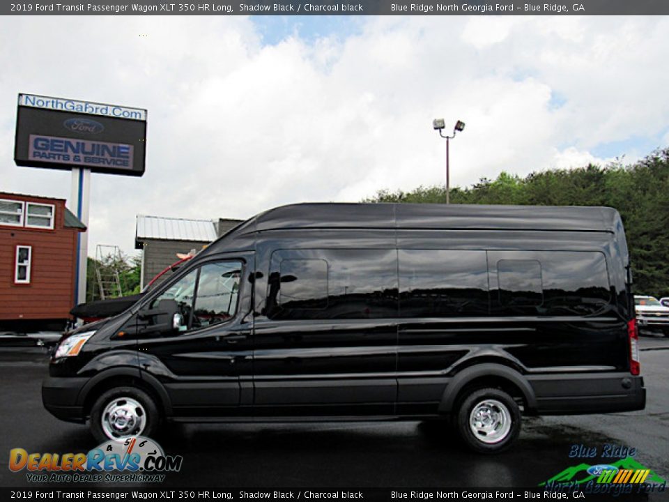 2019 Ford Transit Passenger Wagon XLT 350 HR Long Shadow Black / Charcoal black Photo #2