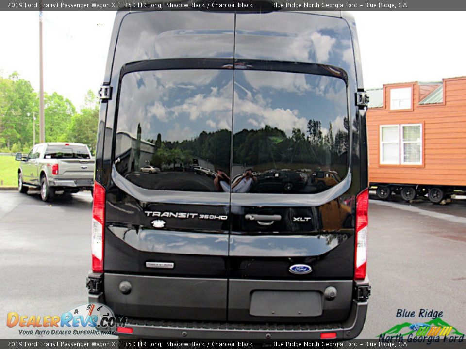 2019 Ford Transit Passenger Wagon XLT 350 HR Long Shadow Black / Charcoal black Photo #4