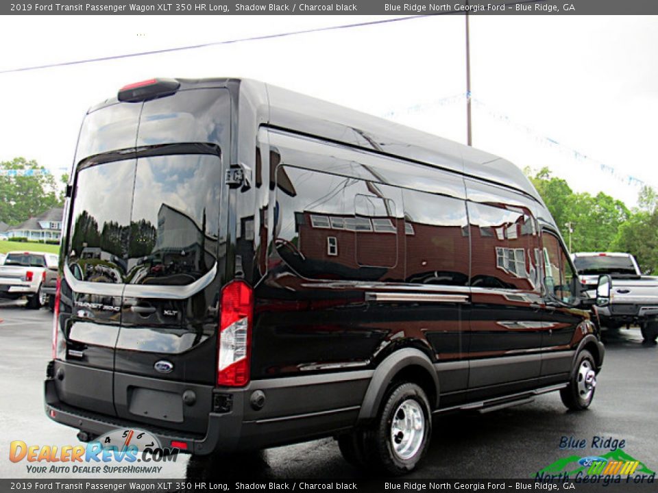 2019 Ford Transit Passenger Wagon XLT 350 HR Long Shadow Black / Charcoal black Photo #5