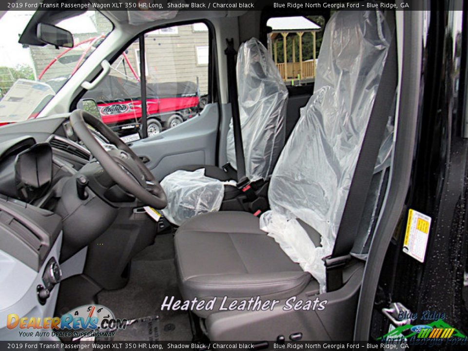 2019 Ford Transit Passenger Wagon XLT 350 HR Long Shadow Black / Charcoal black Photo #8
