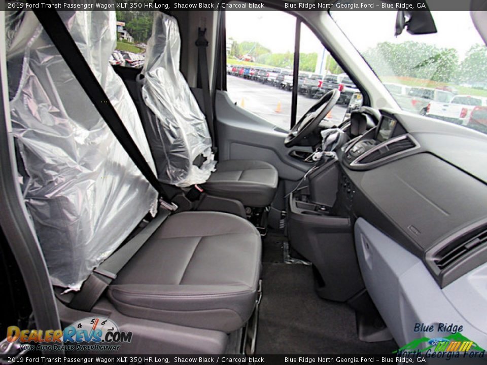 2019 Ford Transit Passenger Wagon XLT 350 HR Long Shadow Black / Charcoal black Photo #9