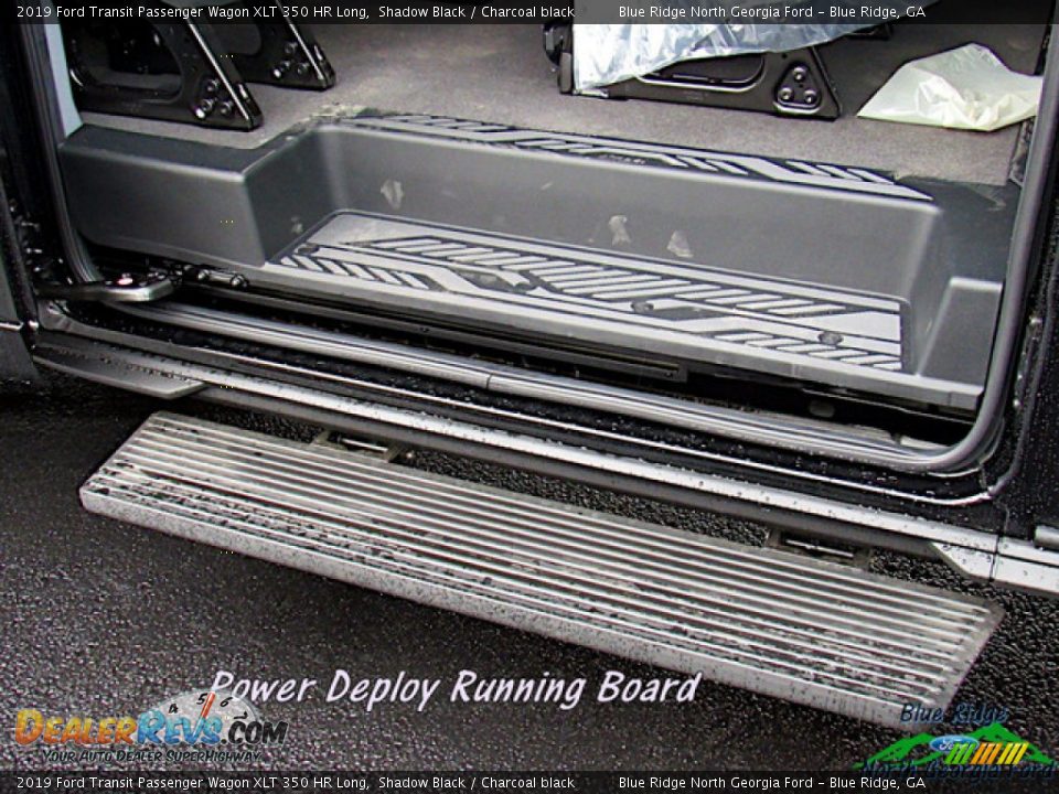 2019 Ford Transit Passenger Wagon XLT 350 HR Long Shadow Black / Charcoal black Photo #11