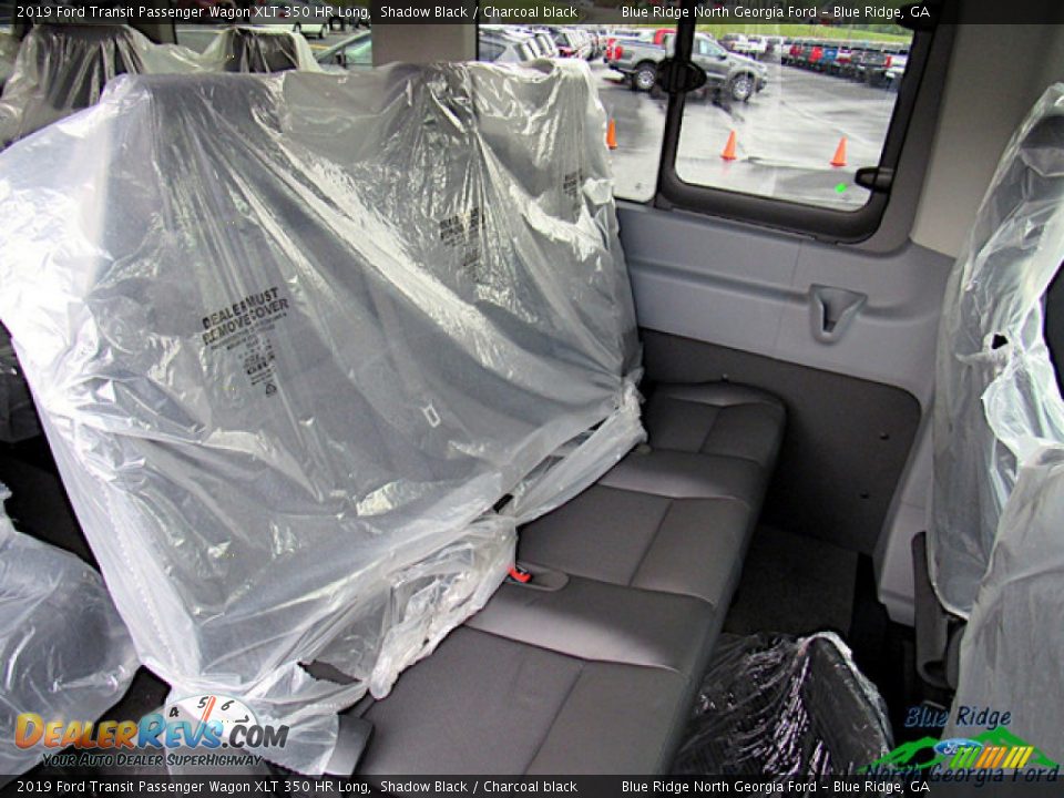 2019 Ford Transit Passenger Wagon XLT 350 HR Long Shadow Black / Charcoal black Photo #13