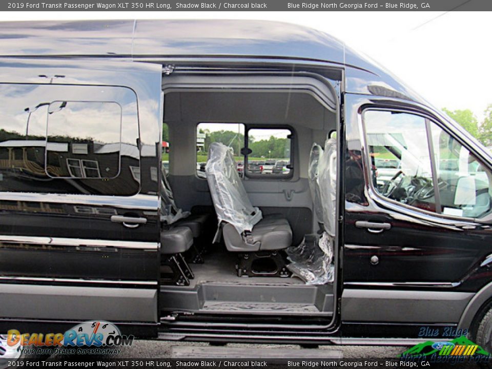 2019 Ford Transit Passenger Wagon XLT 350 HR Long Shadow Black / Charcoal black Photo #15