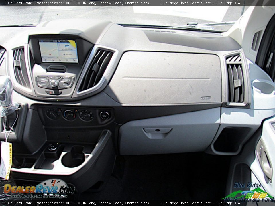 2019 Ford Transit Passenger Wagon XLT 350 HR Long Shadow Black / Charcoal black Photo #19