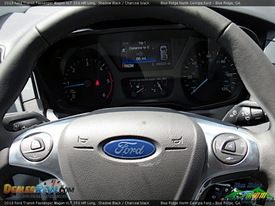 2019 Ford Transit Passenger Wagon XLT 350 HR Long Shadow Black / Charcoal black Photo #20