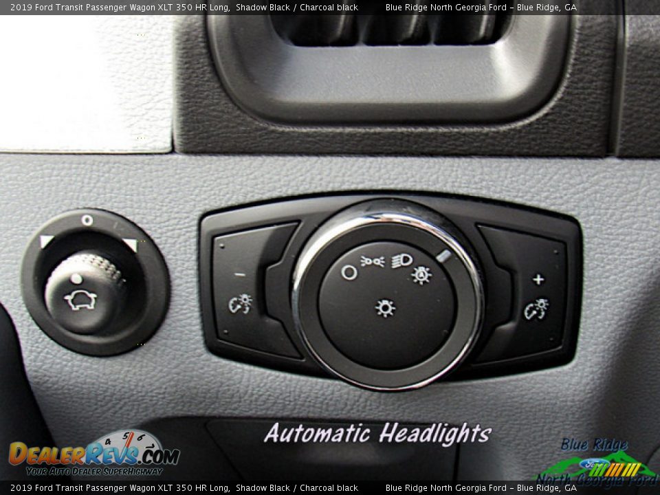 2019 Ford Transit Passenger Wagon XLT 350 HR Long Shadow Black / Charcoal black Photo #22