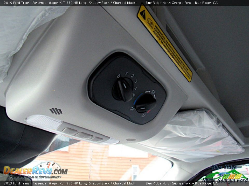 2019 Ford Transit Passenger Wagon XLT 350 HR Long Shadow Black / Charcoal black Photo #28
