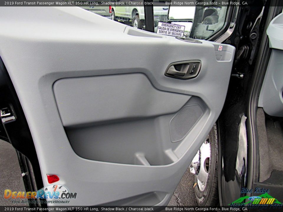 2019 Ford Transit Passenger Wagon XLT 350 HR Long Shadow Black / Charcoal black Photo #31