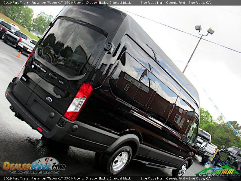 2019 Ford Transit Passenger Wagon XLT 350 HR Long Shadow Black / Charcoal black Photo #36