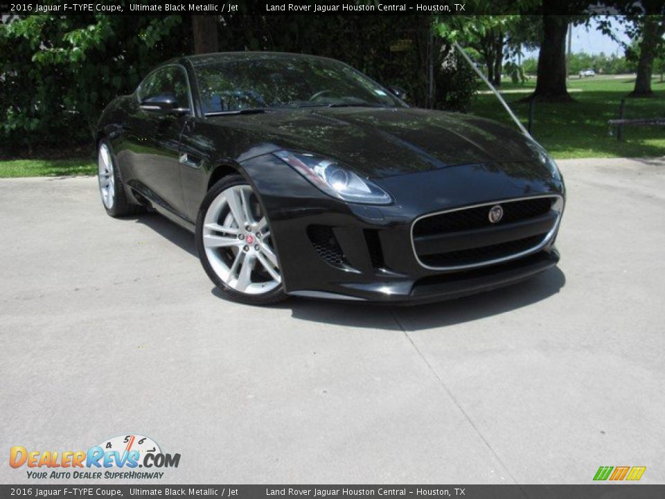 2016 Jaguar F-TYPE Coupe Ultimate Black Metallic / Jet Photo #1