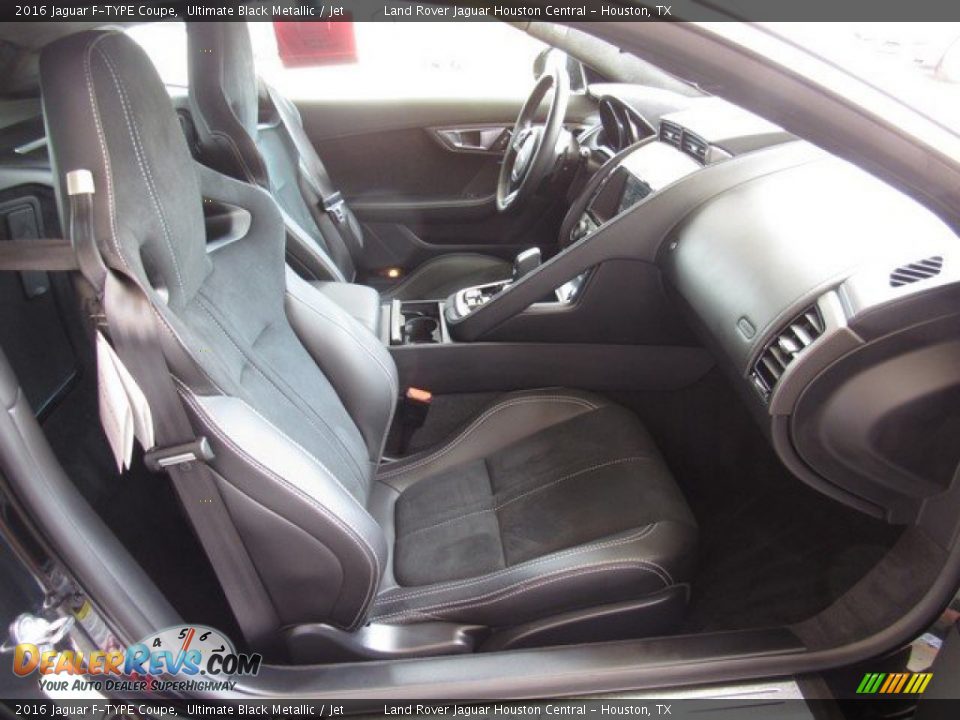 2016 Jaguar F-TYPE Coupe Ultimate Black Metallic / Jet Photo #3