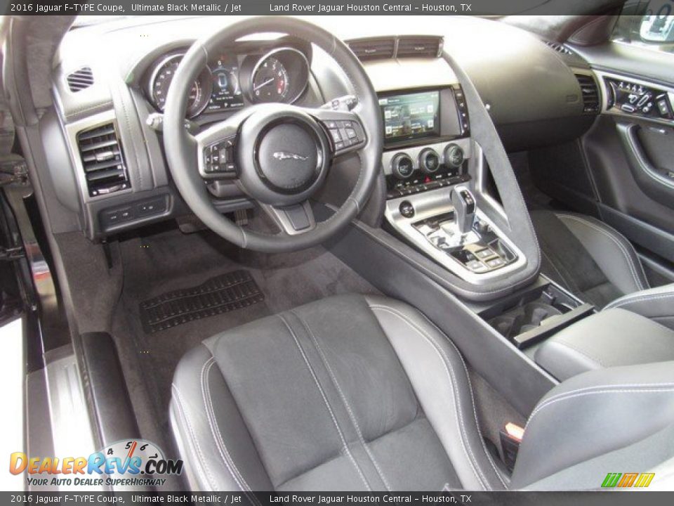 2016 Jaguar F-TYPE Coupe Ultimate Black Metallic / Jet Photo #4