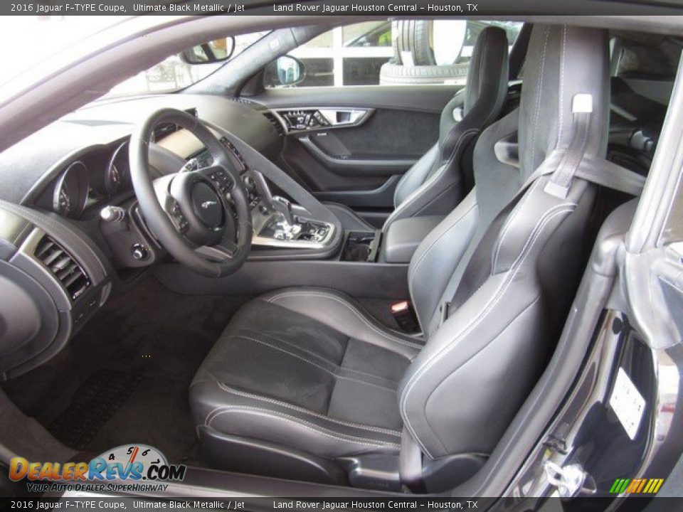 2016 Jaguar F-TYPE Coupe Ultimate Black Metallic / Jet Photo #5