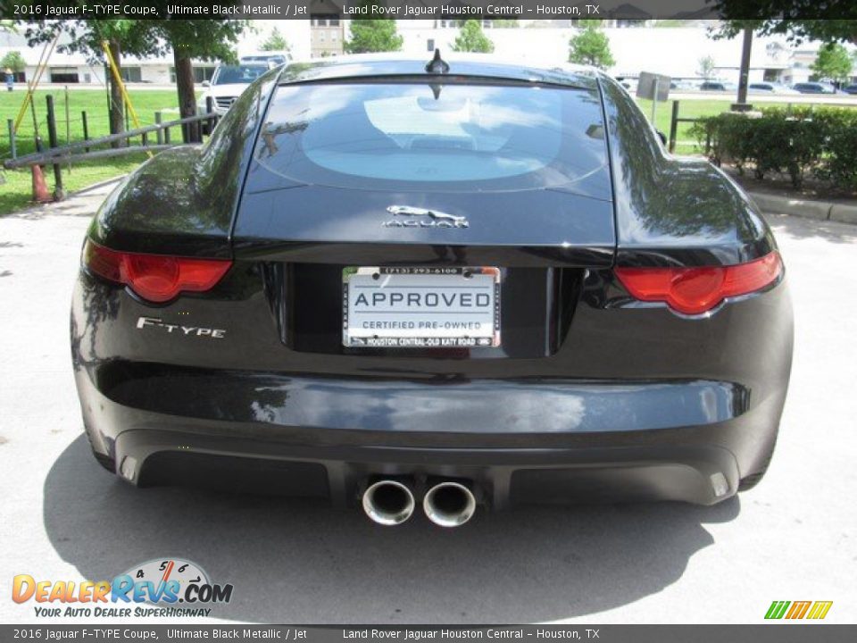 2016 Jaguar F-TYPE Coupe Ultimate Black Metallic / Jet Photo #6