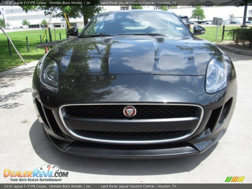 2016 Jaguar F-TYPE Coupe Ultimate Black Metallic / Jet Photo #7