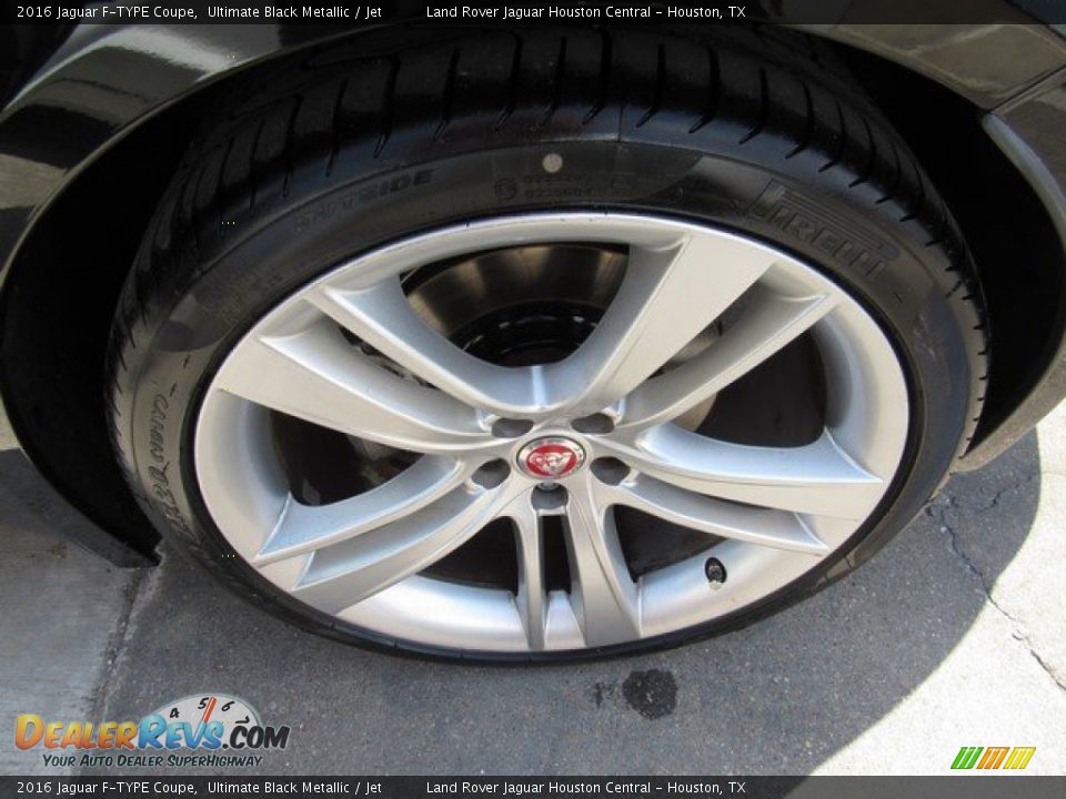 2016 Jaguar F-TYPE Coupe Ultimate Black Metallic / Jet Photo #9