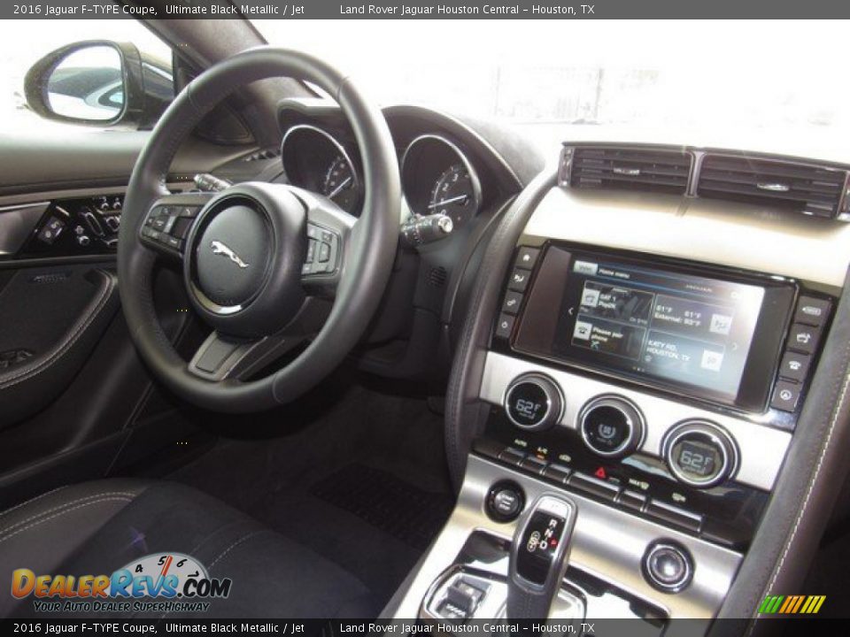 2016 Jaguar F-TYPE Coupe Ultimate Black Metallic / Jet Photo #15