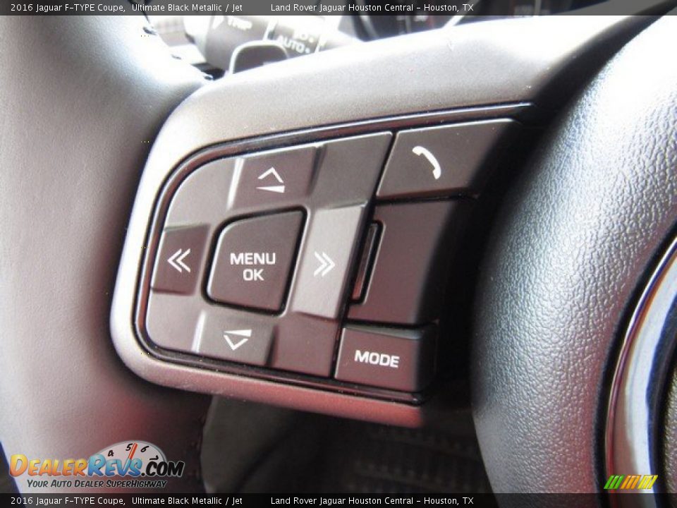 2016 Jaguar F-TYPE Coupe Ultimate Black Metallic / Jet Photo #24