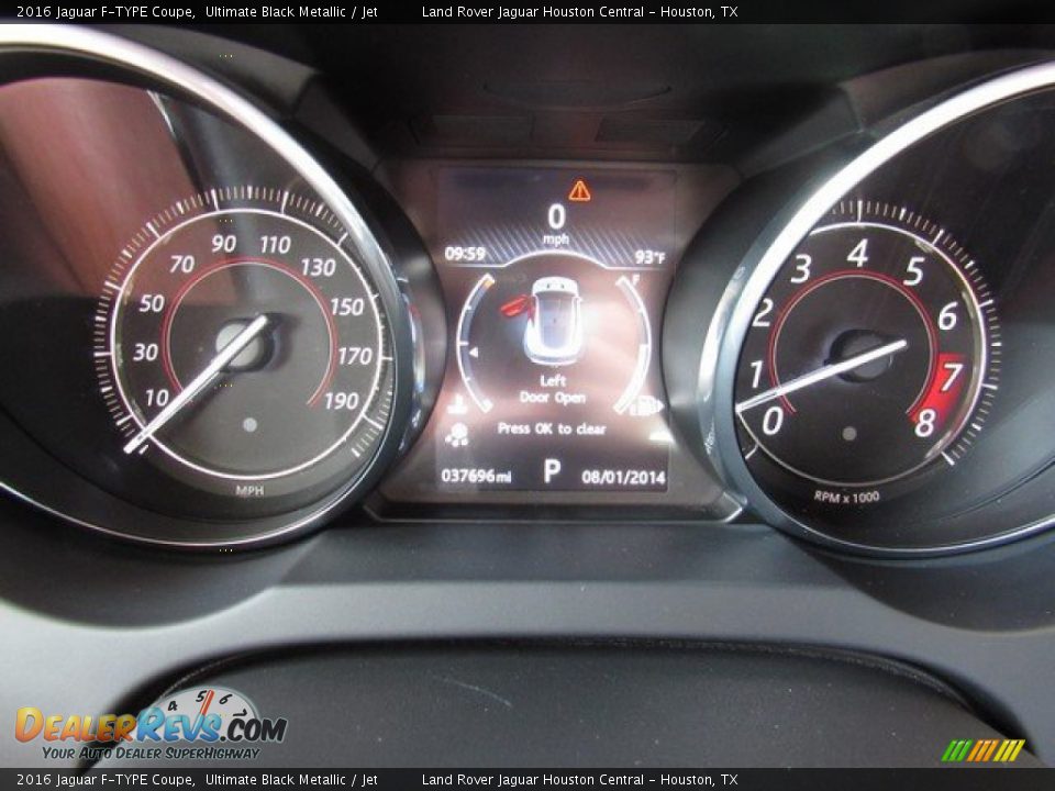 2016 Jaguar F-TYPE Coupe Ultimate Black Metallic / Jet Photo #26