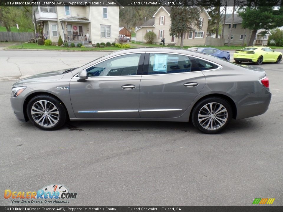 Pepperdust Metallic 2019 Buick LaCrosse Essence AWD Photo #8