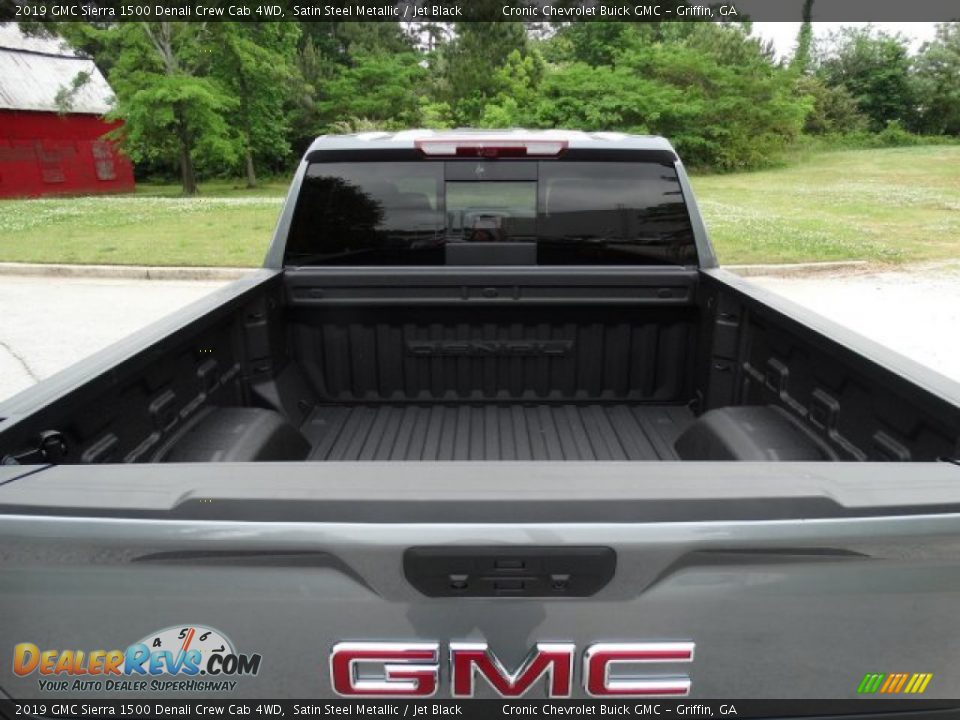 2019 GMC Sierra 1500 Denali Crew Cab 4WD Satin Steel Metallic / Jet Black Photo #8