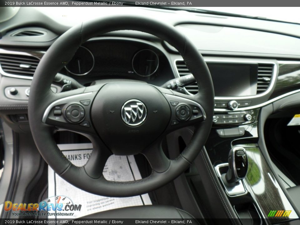 2019 Buick LaCrosse Essence AWD Steering Wheel Photo #17