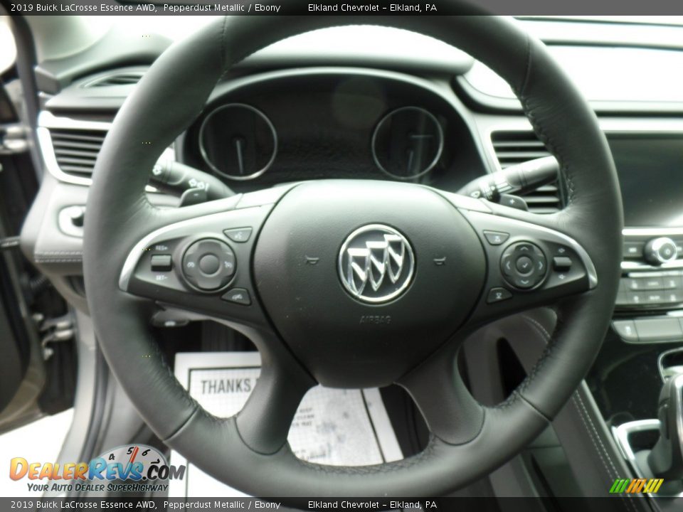 2019 Buick LaCrosse Essence AWD Steering Wheel Photo #18