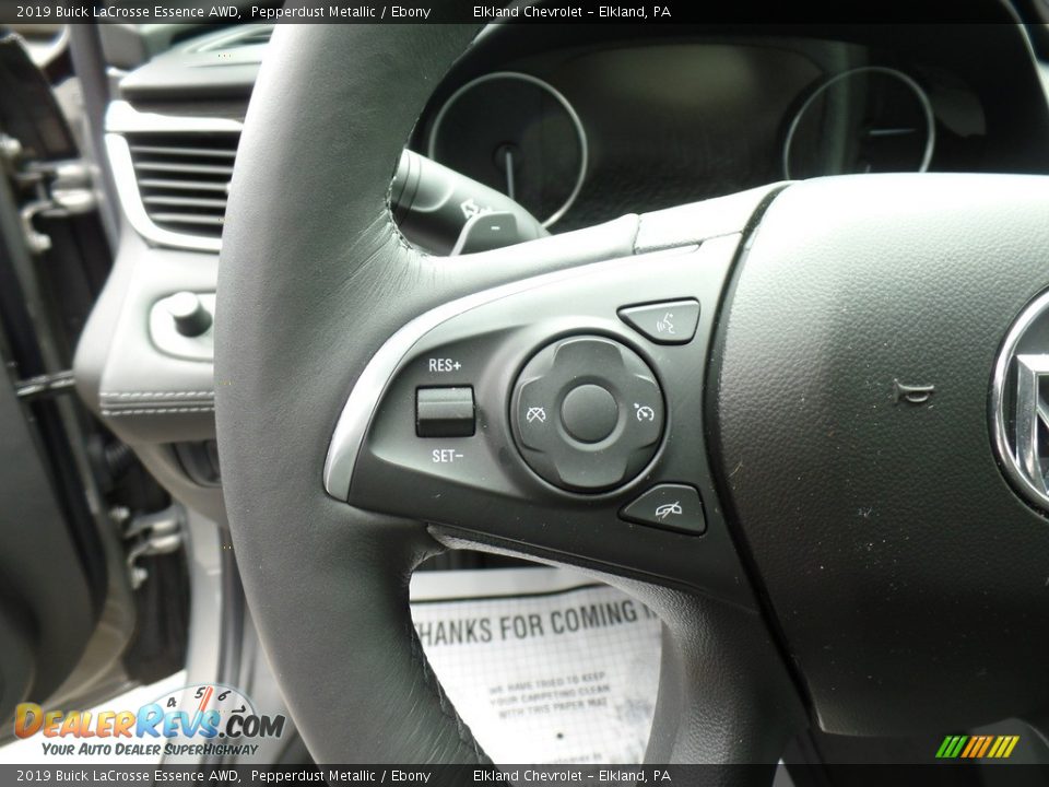 2019 Buick LaCrosse Essence AWD Steering Wheel Photo #20