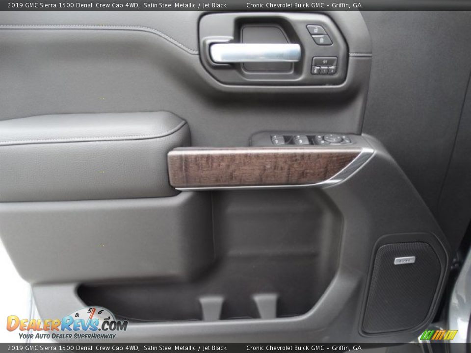 Door Panel of 2019 GMC Sierra 1500 Denali Crew Cab 4WD Photo #14