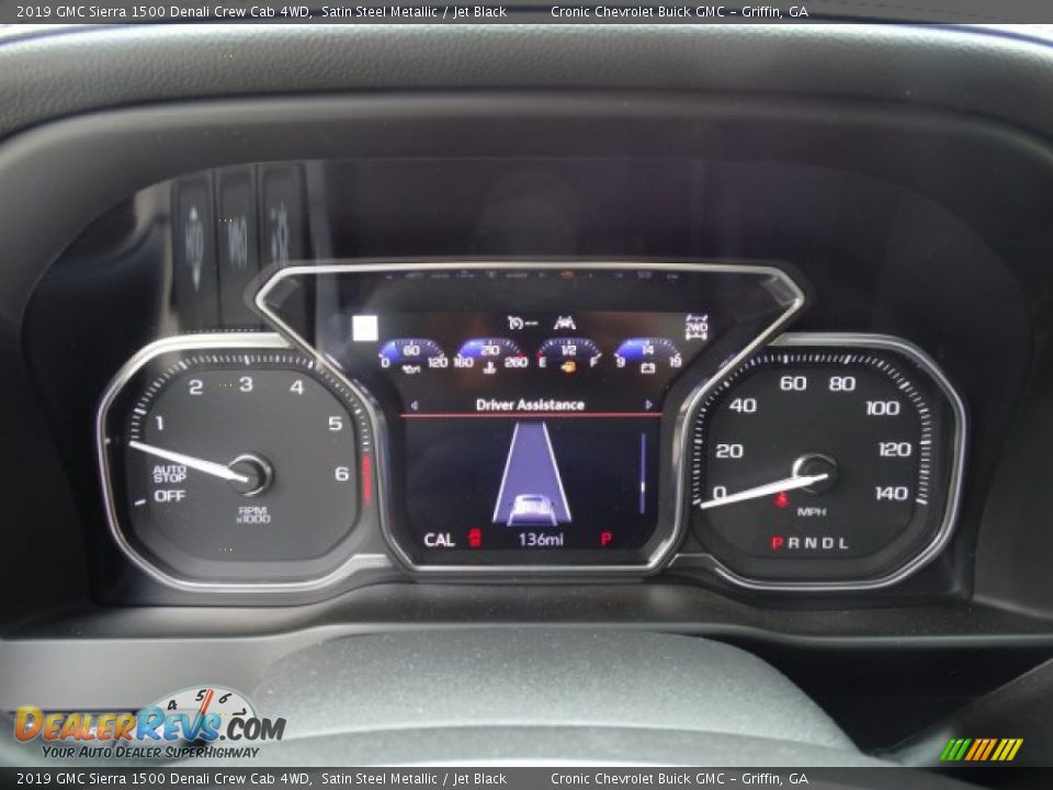 2019 GMC Sierra 1500 Denali Crew Cab 4WD Gauges Photo #20