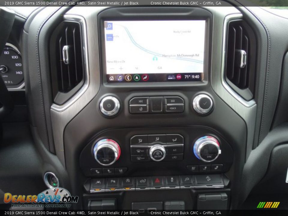Controls of 2019 GMC Sierra 1500 Denali Crew Cab 4WD Photo #22
