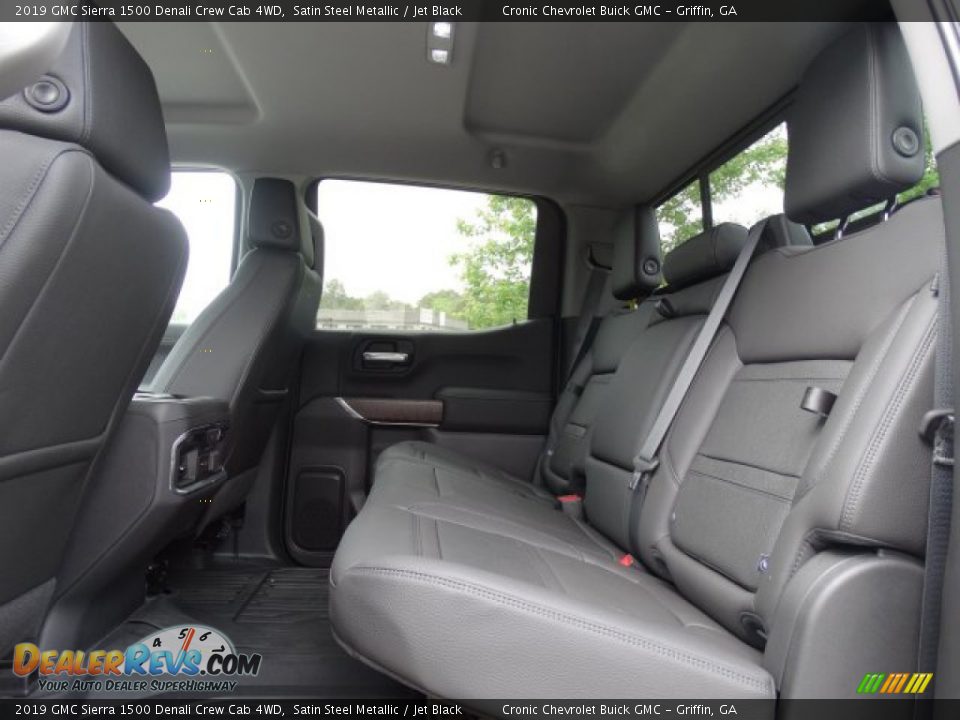 Rear Seat of 2019 GMC Sierra 1500 Denali Crew Cab 4WD Photo #27