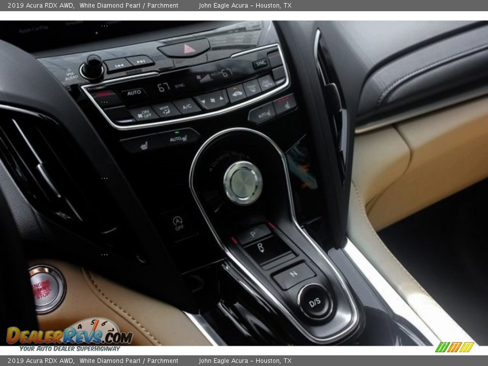 2019 Acura RDX AWD White Diamond Pearl / Parchment Photo #29