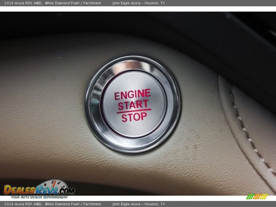 2019 Acura RDX AWD White Diamond Pearl / Parchment Photo #30