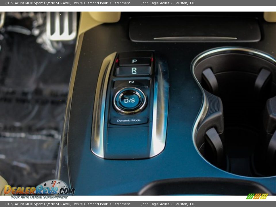 2019 Acura MDX Sport Hybrid SH-AWD White Diamond Pearl / Parchment Photo #30